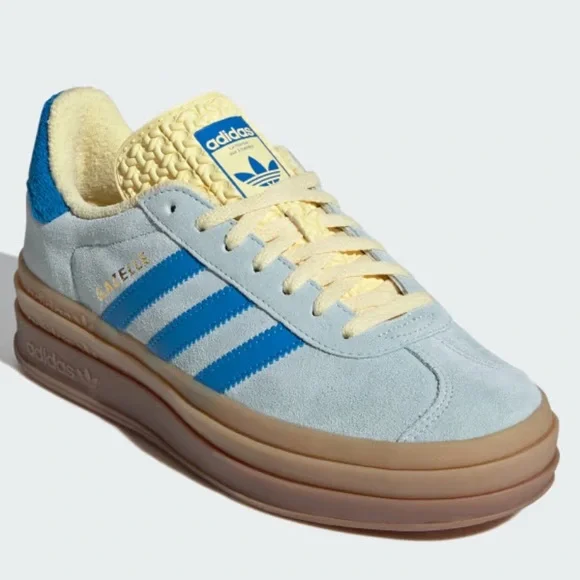 adidas | Shoes | Adidas Gazelle Bold Almost Blue | Poshmark